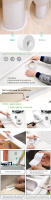 Cinta De Sellado De Baño Y Cocina PVC Autoadhesiva Para Muro Y Tubería Resistente Al Agua Para Ducha Y Azulejos - details 1