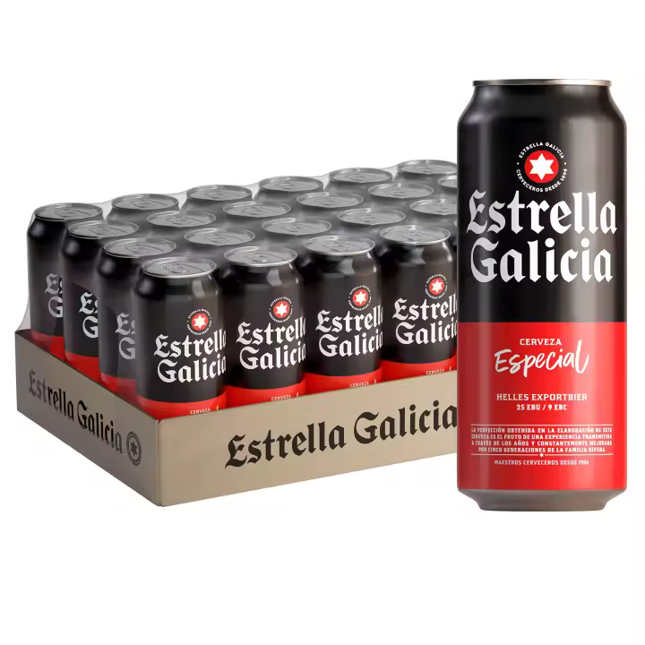Cerveza Estrella de Galicia 50 Cl (24 Unds) - 1