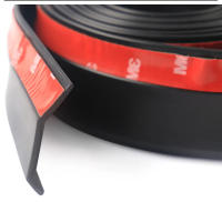 Protector De Parachoques Delantero Universal Para Coche Difusor De Lujo En Goma Suave Borde De Parachoques Protector De Cuerpo Mouldings Exteriores De Coche - details 2