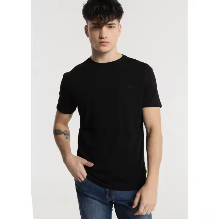 Camiseta 106351 Galet Biff Negra de Lois - 1