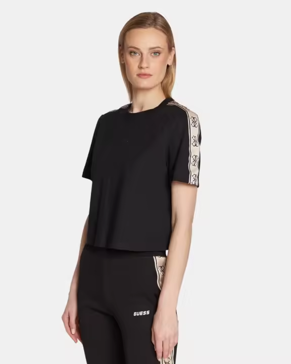 GUESS V3RI08 I3Z14 Camisetas Manga corta Mujer Negro - 1