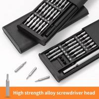 Juego De Destornilladores De Precisión 25 En 1 Para Coche Kit Multifuncional Con Imán Fuerte Herramientas Manuales Mini Para Reparación De Computadoras Y Móviles - details 2