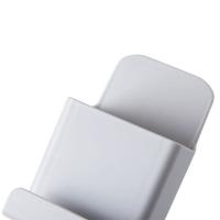 Soporte De Teléfono Adhesivo Organizador De Control Remoto Para TV Y Aire Acondicionado Ecológico Plástico Montado En La Pared - details 5