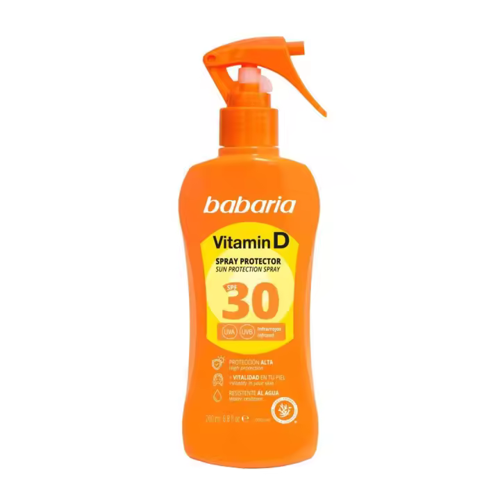BABARIA VITAMINA D SPRAY PROTECTOR SPF30 200ML VAPORIZADOR - 1