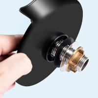 RinsevacióndelvitrineAutomaticaFregadero De CocinaAccesorios Para Lavado De Tazas Y VajillaPlástico NegroTamaño 13x8.5cm - details 10