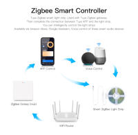 Tira De Luz LED COB 5V Zigbee 3.0 Dimmable Por Tuya Smart Gateway Bridge SmartThings Alexa Google Home Para El Hogar Y El Rincón De Vida - details 4