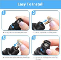 Molinillo de uñas para perros, cortaúñas Silent Groom Pro, nuevo cortaúñas eléctrico para perros para molinillos de uñas para perros recargables, molinillo de uñas para mascotas Poochie, herramienta de aseo para patas de mascotas (1 unidad) - details 5