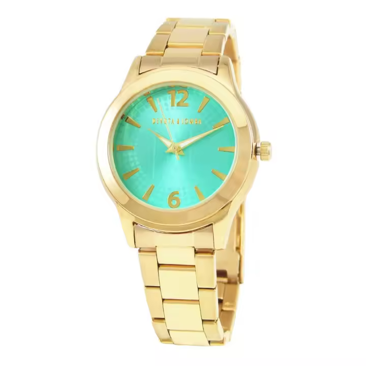 Devota & Lomba Reloj Mujer Analogico Cuarzo con Correa de Acero DL001W-02TURQUESA - 1