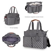 Bolsa de Pañales para Bebé de Gran Capacidad Bolsa de Maternidad Impermeable Multifuncional Portátil para Cuidado del Bebé Material de Poliéster - details 27