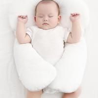 BIT Baby Pillow Honeycomb Breathable Newborn Head Positioner Cloud-shaped Removable Adjustable Anti-scare Flat Head Cushion - details 1