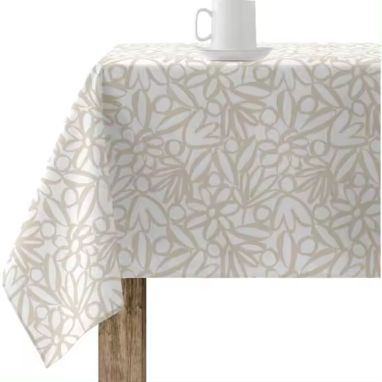 BL BELUM - Mantel cm Antimanchas 100% algodón resinado modelo 0120-240- Mantel NO Hule- Mantel Tacto algodón- Mantel Impermeable- Mantel Antimanchas Repelente líquidos - Mantel Elegante Made By BL BELUM - Mantel No traspasan Líquidos Made Spain - 1