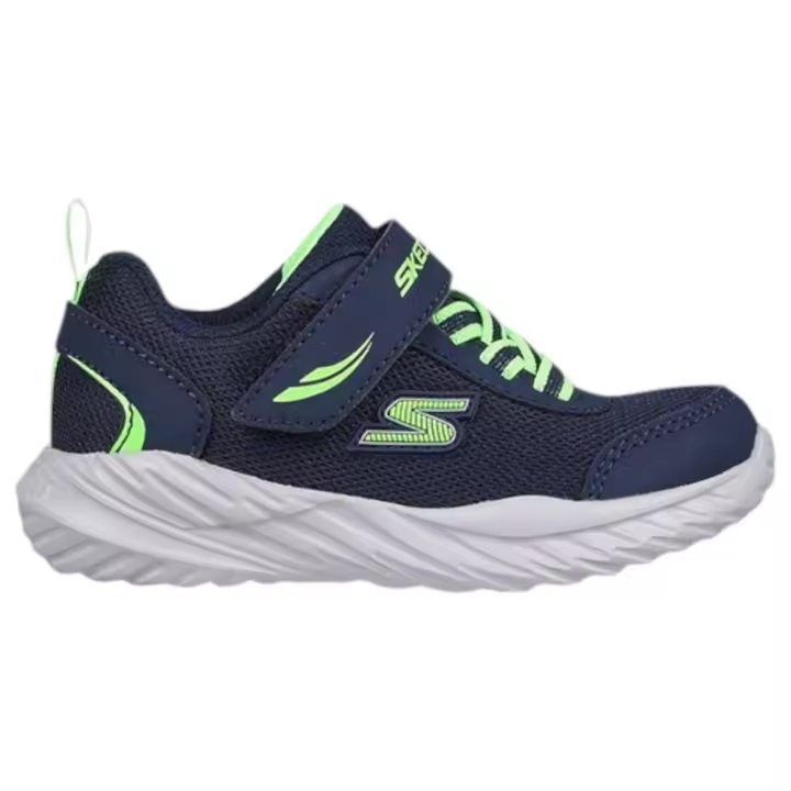 Zapatillas Skechers Nitro Sprint Rowzer Azul Marino Lima 407308N-Nvlm Niño - 1