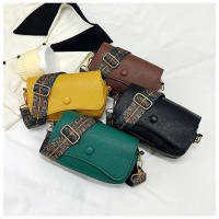 Bolso Bandolera De Cuero PU Amplio Y Cómodo Para Mujer Estilo Casual Con Correa Cruzada Hebilla De Cierre Tamaño Small Para Regalos - details 1