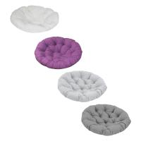 Almohadilla De Silla Papasan Redonda Gruesa Para Silla De Jardín Y Cuna De Colgante 15.7 Pulgadas Lavable Y Duradera - details 1