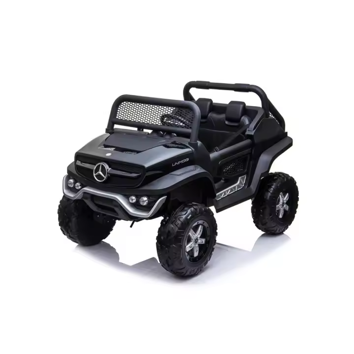 Coche Mercedes Unimog Black bateria 12V 128X86X84Cm Runruntoys (Injusa 4065) - 1