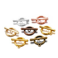 10/20 Lotes De Cerraduras De Tobogán OT En Oro / Rosa Oro Para Creación De Joyas Pulseras Collares Accesorios De Enlaces Y Conectores DIY - details 6