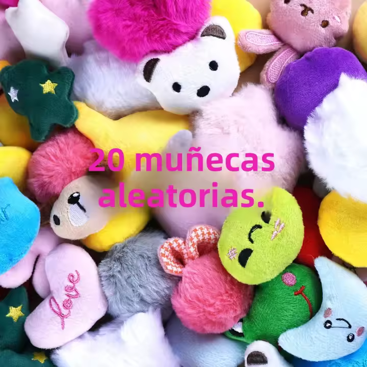 Mini Peluche De 6*4CM Juguetes De Peluche Pequeños Para Bebés Y Niños Regalos De Dolly De Animal Suave Diseño De Conejo Oso Y Otros Modelos Multi - 1