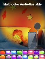 Lámpara de Pie RGB con Control Remoto de Aplicación, Proyección de Arco Iris, Luz de Atenuador y Transmisión en Vivo - details 12