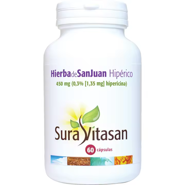 Hierba de San Juan (Hipérico) 60 cápsulas  Sura Vitasan - 1