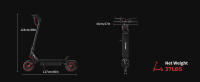 Patinetes Electricos iScooter W8 500W 9.3" 48V13Ah Batería Máxima Alcance 45 Km Potente para Adultos - details 3