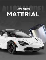 McLaren 720s Super Deportivo De Escala 1/24 En Aleación De Metal Modelo De Simulación Con Sonido Y Luz Juguete Retroalimentado Para Niños Regalos - details 3