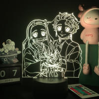 Lámpara De Noche Anime Demon Slayer Mitsuri Kanroji Figura 3D Iluminación Para Decoración De Dormitorio Regalo De Cumpleaños - details 28