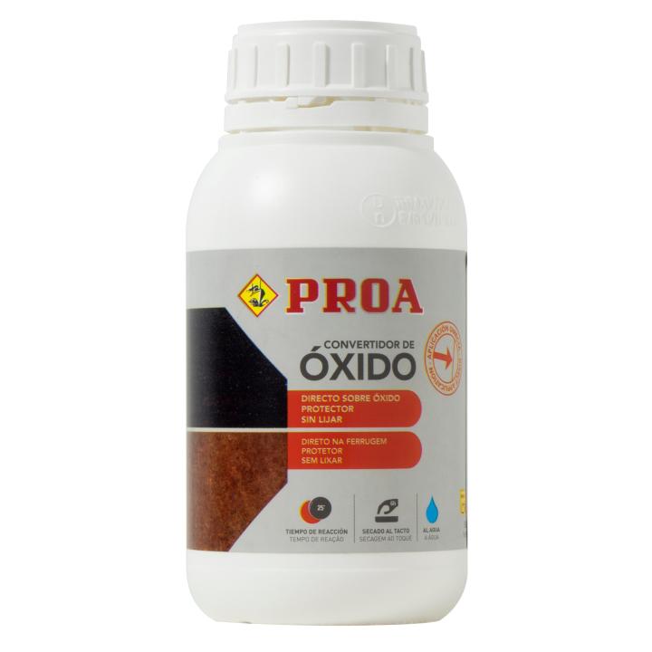Convertidor de Óxido. Paraliza el óxido. Al agua. Transformador de óxido. PROA.