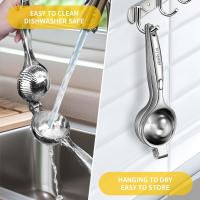 Exprimidor de Limon, exprimidor de Limon, exprimidor de citrics de alta resistencia, exprimidor de Lima de metal, exprimidor de mano solido, exprimidor de naranja duradero, exprimidor manual, Limón - details 3
