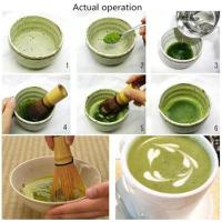 Cepillo De Té De Bambú Para Matcha Verde Polvo De Té Japonés Ceremonia De Té Accesorios De Cocina Herramienta De Té - details 12