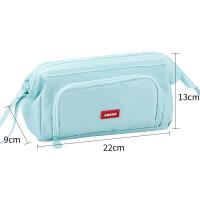Estuche Grande Para Lápices Lindo Estudiante Grande Bolsa Para Bolígrafos Caja De Almacenamiento Para Niño Y Niña Escuela Oficina Suministros De Papelería - details 2