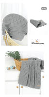 Manta Bebé Super Suave De Algodón Para Recién Nacidos Manta De Paseo Y Dormir Para Niño Y Niña 90*70cm Pañalera De Cuatro Estaciones - details 10