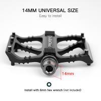 Pedales De Bicicleta De Aluminio Ligero Antideslizante Plataforma Para Bicicleta De Carretera Ciudadana Bicicleta Plegable - details 3
