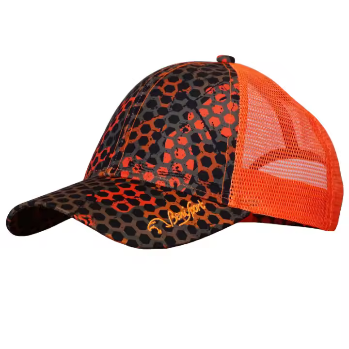 Benisport GORRA FOREST PRINT NARANJA MALLA - Regulable -  Benisport - 1