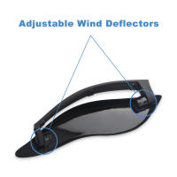 Par De Deflejores De Lado Con Alas Para Harley Davidson Electra Street Glide 2014-2019 Pantalla Antigolpes De Motocicleta Material ABS - details 6