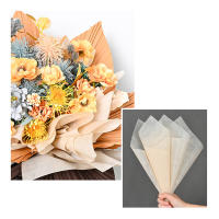 Papel Decorativo Translúcido De Algodón Lechoso Para Empaquetado De Flores Florista Envoltura De Bouquet De Boda Colorido Suave Papel De Decoración - details 3