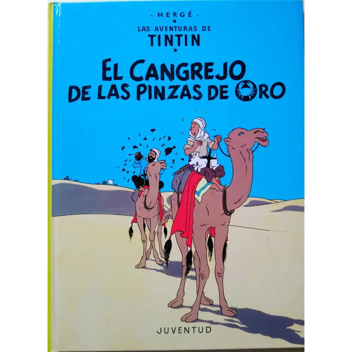 El cangrejo de las pinzas de oro (cartoné) (LAS AVENTURAS DE TINTIN CARTONE) - 1