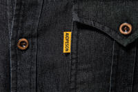 Camisa vaquera sin hierro para hombre, camisa informal de manga larga de color sólido sin hierro, nuevo estilo a la moda, 2024 - details 7