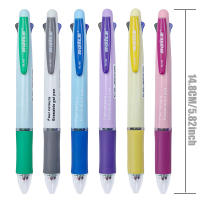 Juego De 4 En 1 De Bolígrafos De Punto Con Borrador Multicolor Negro Rojo Verde Azul Tinta Lavable Suministros De Refacciones - details 5