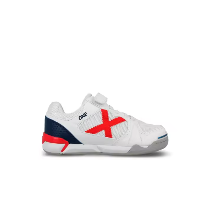 Zapatilla Munich One Kid VCO 71 Blanco/Rojo - 1