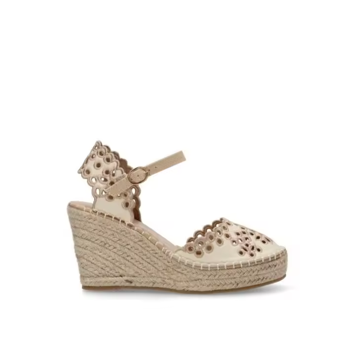 Esparteña valenciana alpargata BUONAROTTI cf5245 beige - 1