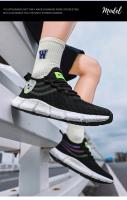 Zapatos De Hombre Transpirables Y Cómodos Zapatillas De Correr Casual Lujo Tenis De Verano 2024 Zapatería Masculina Qaawal - details 4