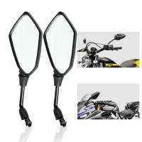 Espejos Retrovisores Convexos Para Motocicleta 10mm Universal Para Barra De Manillar Scooter ATV Off-road Motorbike E-Bike - details 4