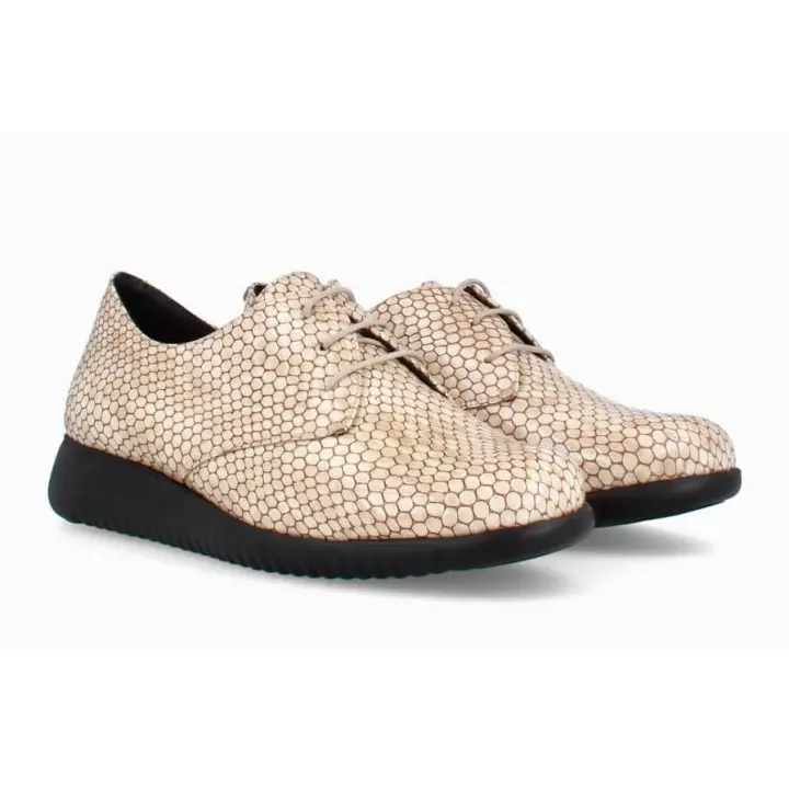 Zapato atado charol piel Doctor Cutillas piedra - 1