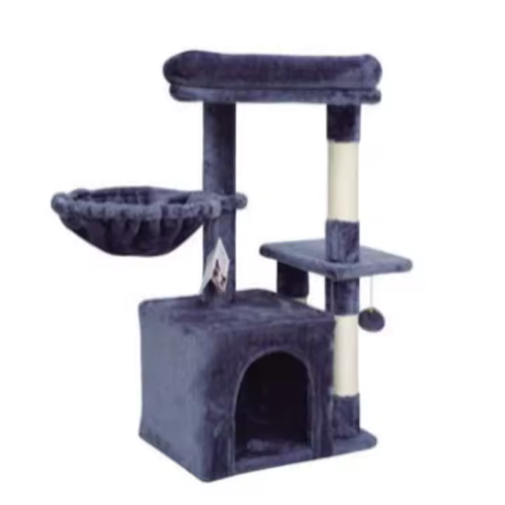 Gloria Rascador Y Centro De Juegos Para Gatos Gambia (40 X 30 X 77 Cm) - 1