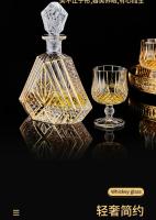Juego De Cristal Europeo Clásico Para Licor Y Vino Vidrio Resistente a Temperatura Barra Hogar Whiskey Set De Cristales Para Bebidas Alcohólicas - details 5