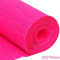 Rollo De Papel De Crepe Colorido Para Origami 50x250cm Papel De Plisado Para Manualidades Flores DIY Envoltura De Regalos Y Decoración - details 7