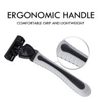 Afeitadora Manual De Seguridad Razor Clásica 6 Edges Para Hombres Y Mujeres Eliminación De Pelos En El Cuerpo Cabello Femenino Afeitado Corporal - details 6