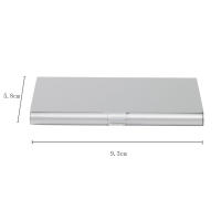 Caja De Metal Para Tarjetas De Negocio Creativa De Aleación De Aluminio Portaidentificación Y Monedas Unisex Colorido - details 18