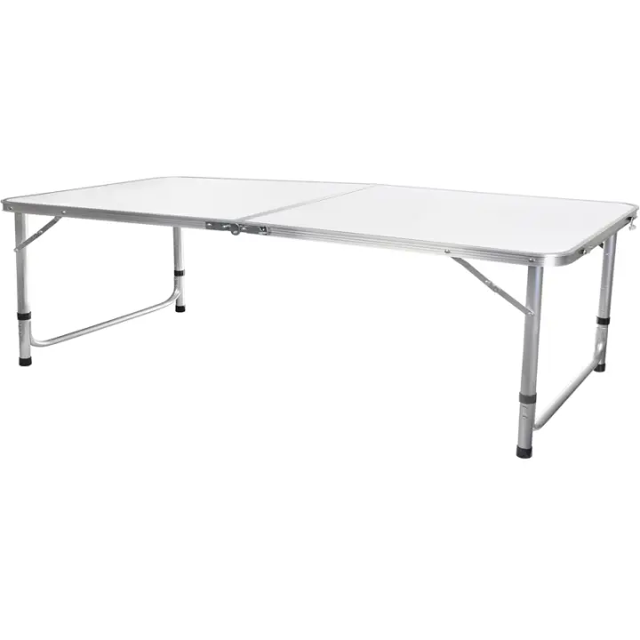 Mesa Plegable Rectangular Varias Alturas | Mesa Auxiliar Plegable Multiusos - 1