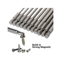 Juego De Destornilladores Magnéticos Torx Extra Largo 100/50mm Seguridad Anti-Robo Punta De Estrella Para Herramienta Rotativa Material De Alta Carbono - details 6